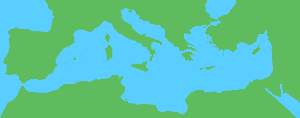 Mapa mediterru00e1neo