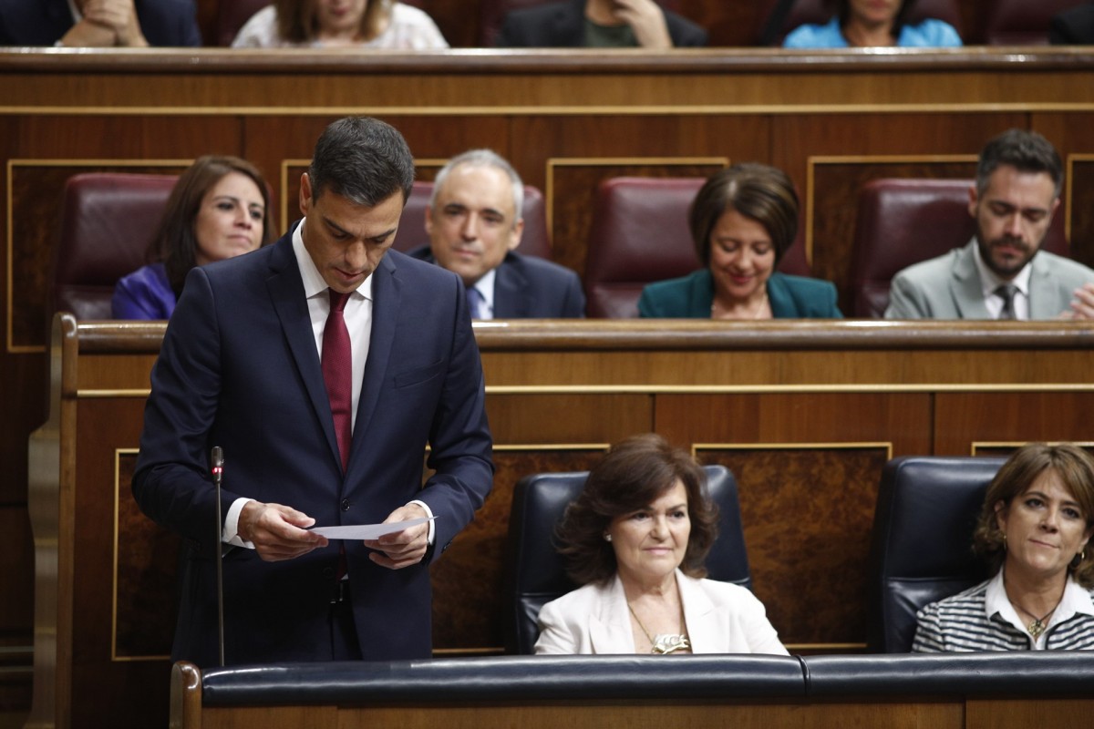 Pedro sánchez sesión de control