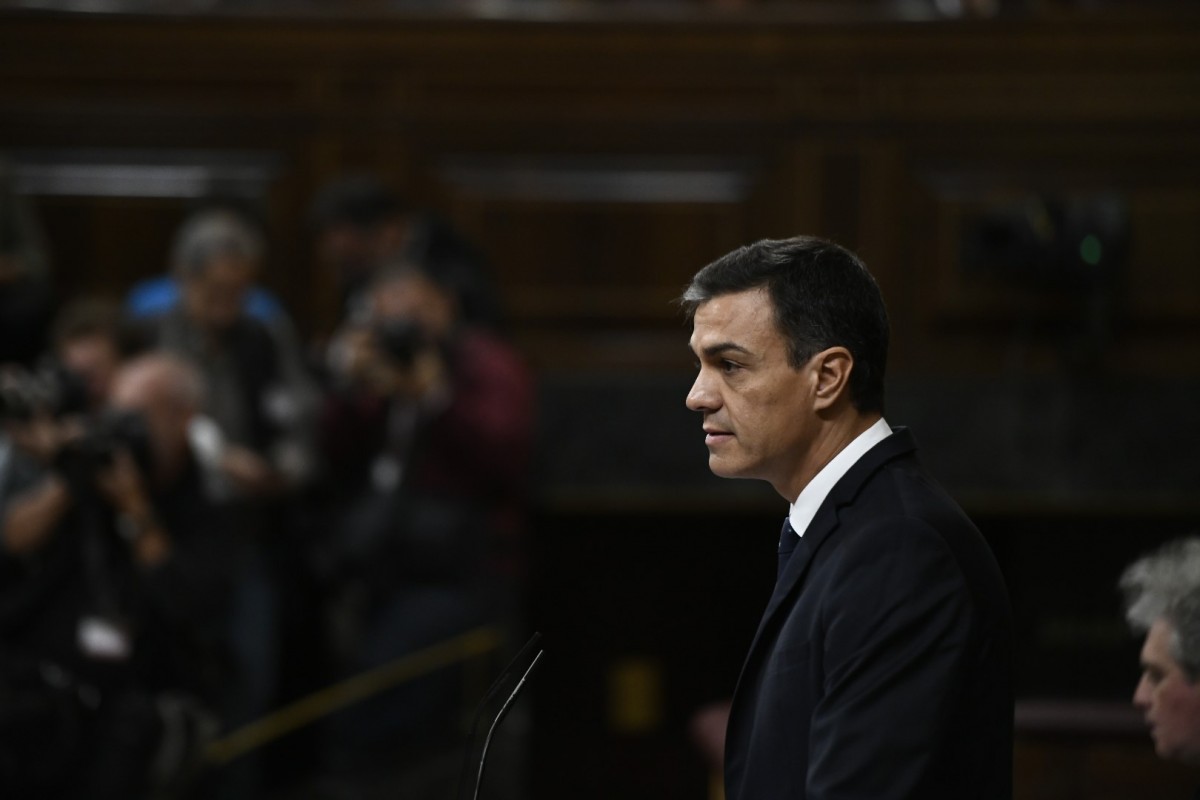 Pedro Sánchez en el Congreso