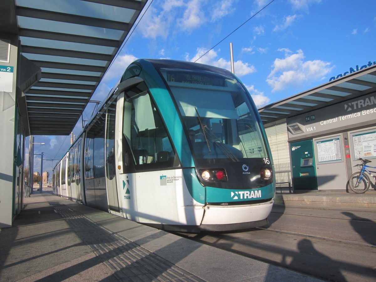 Tram barcelona