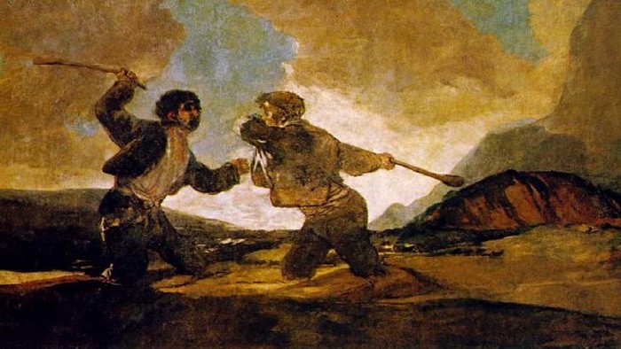 Duelo a garrotazos de Francisco de Goya