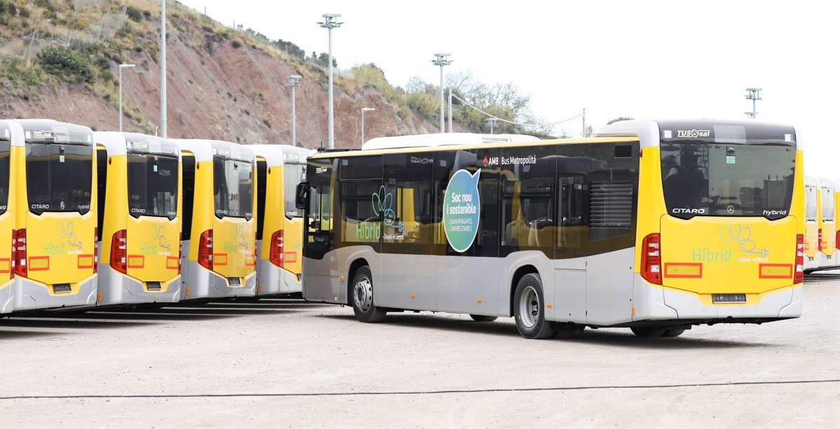 Nuevos buses TMB