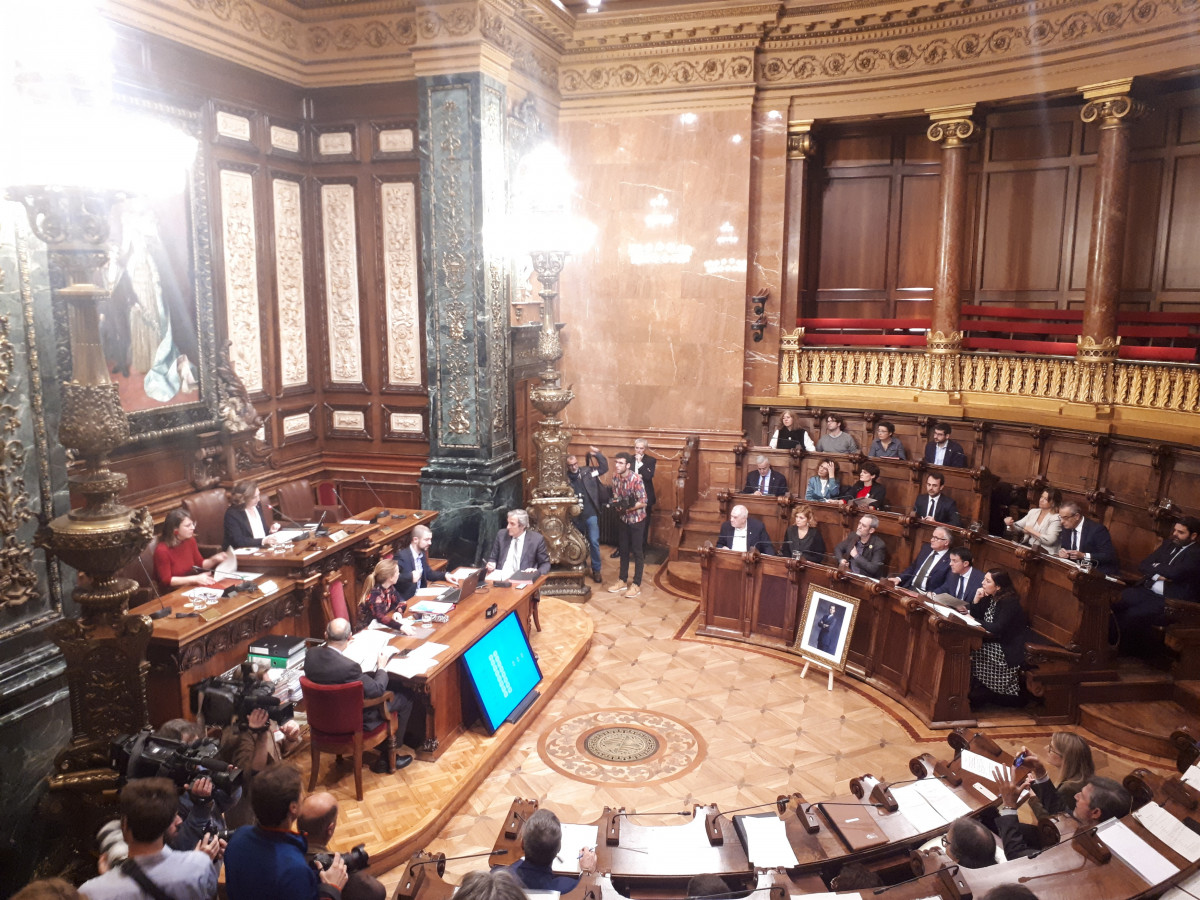 El pleno del Ayuntamiento de Barcelona del 20 de diciembre