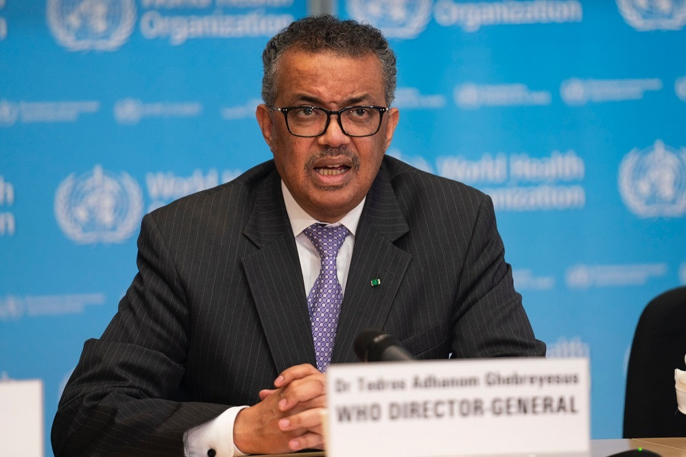 Oms tedros adhanom ghebreyesus