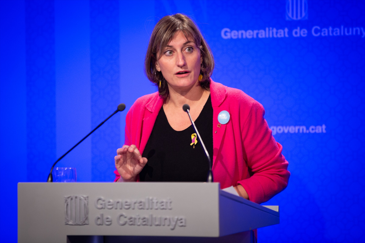 La consellera de Salut de la Generalitat, Alba Vergès (Arxiu)