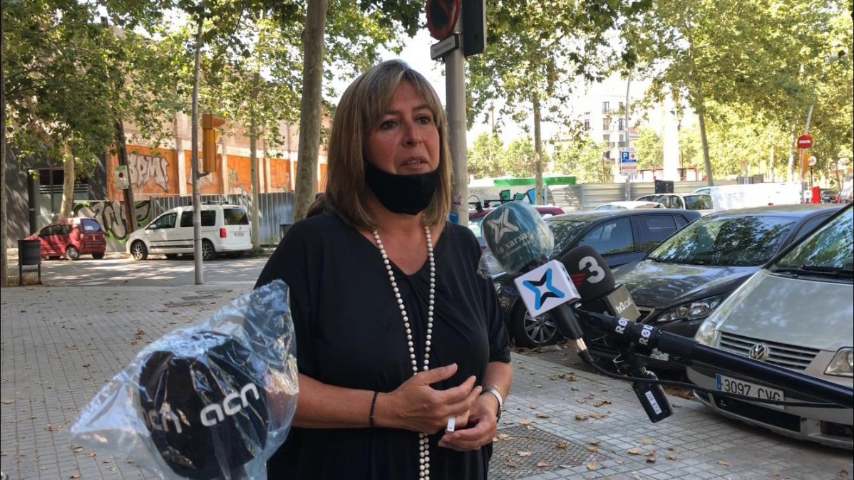 La alcaldesa de L'Hospitalet de Llobregat (Barcelona), Núria Marín