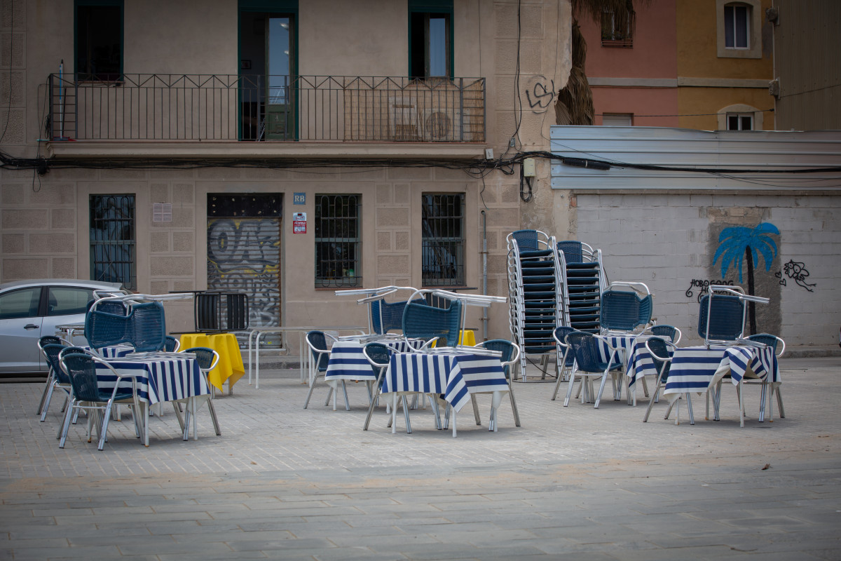 Terraza de un bar
