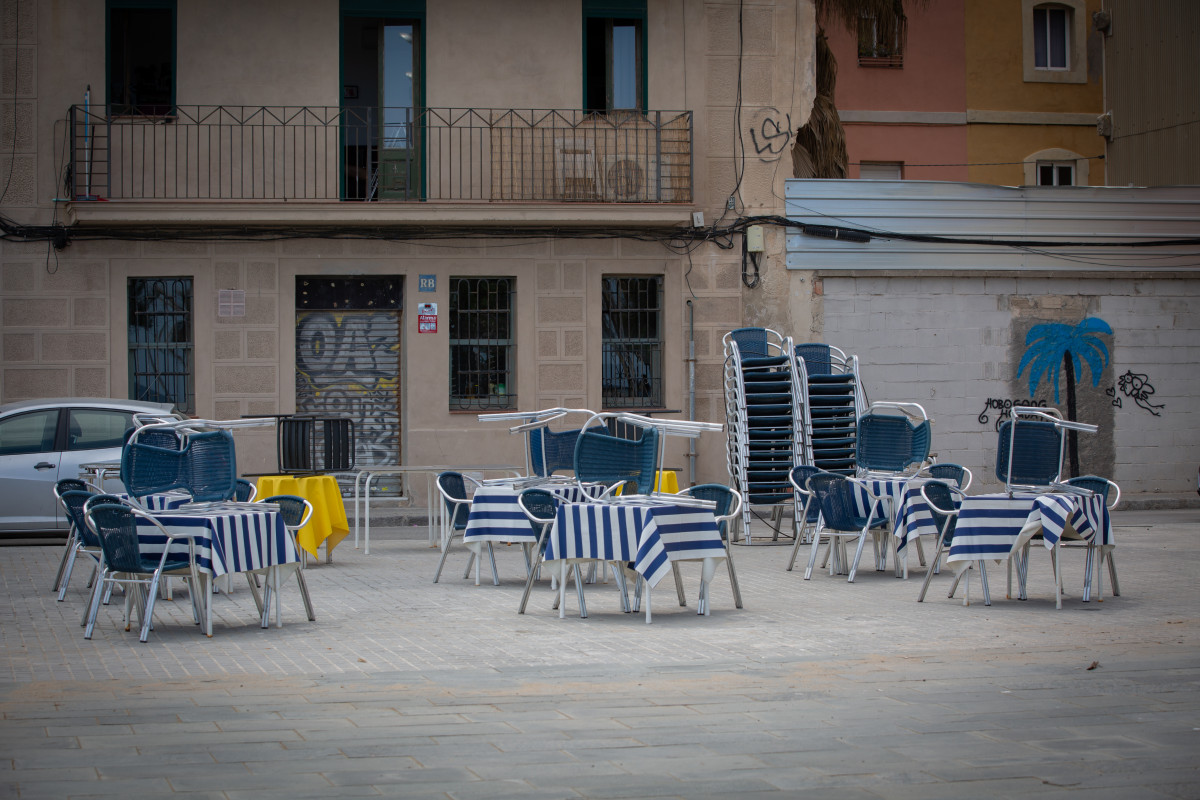 Terraza de un bar