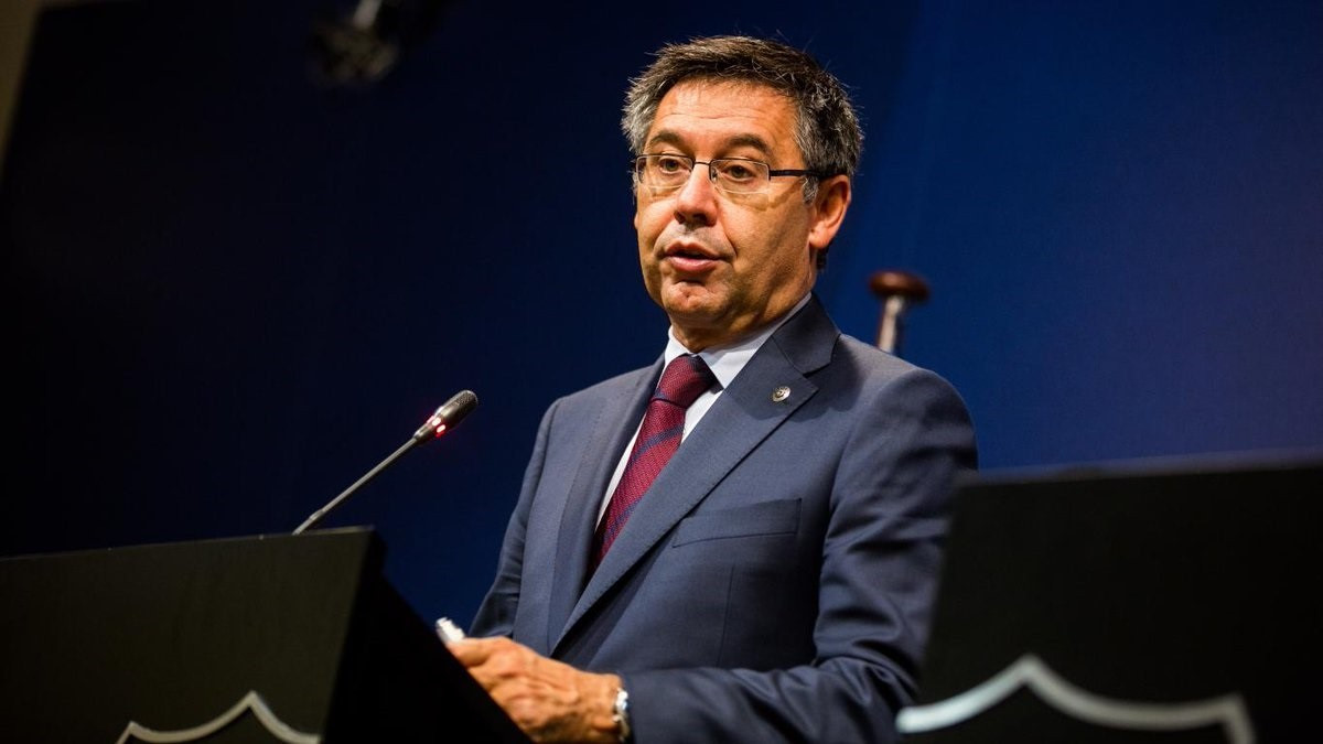 El presidente del FC Barcelona, Josep Maria Bartomeu