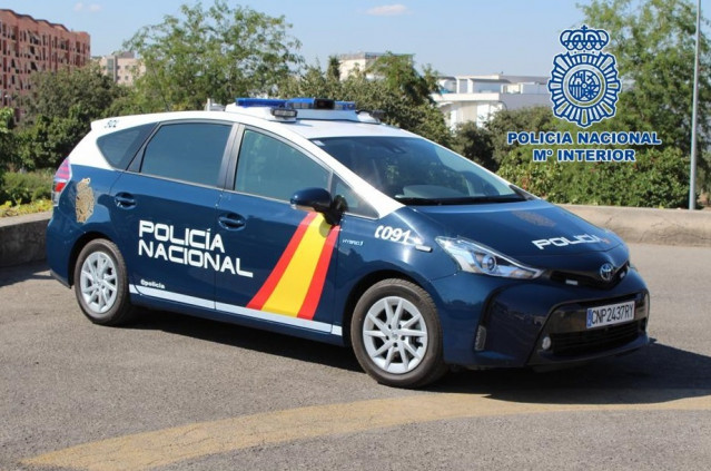 Vehículo de la Policía Nacional