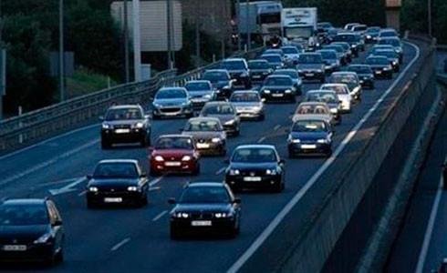 Retenciones en la autovía