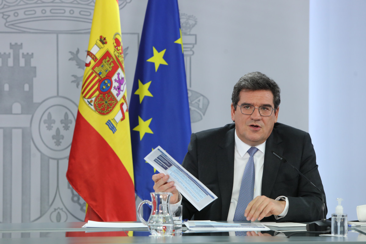 El ministro de Inclusión, Seguridad Social y Migraciones, José Luis Escrivá