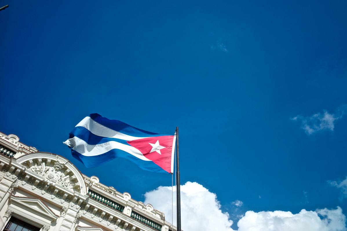 Bandera de Cuba.