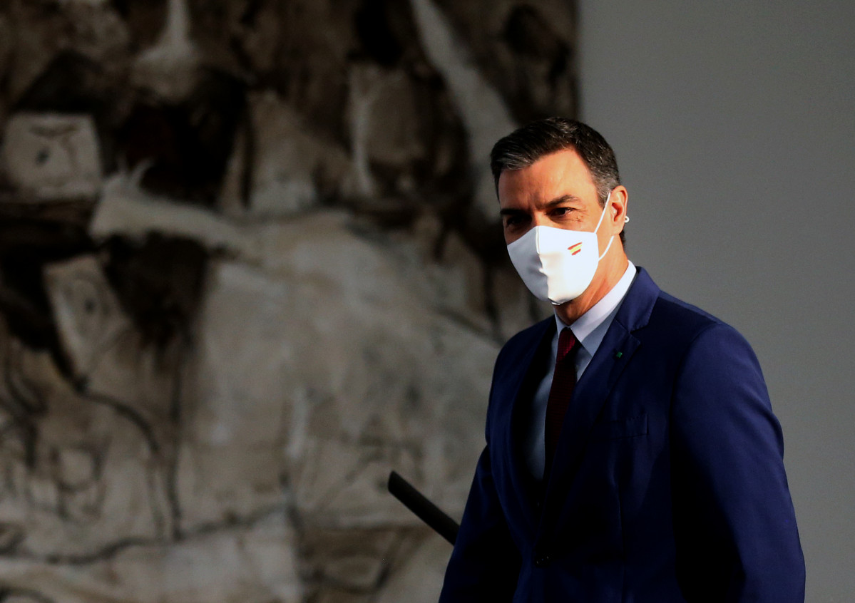 El presidente del Gobierno, Pedro Sánchez