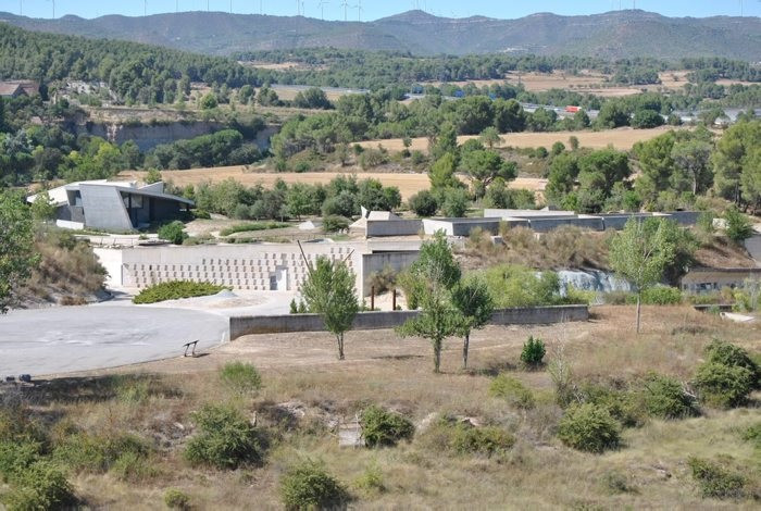 Vista General del Parque del Nuevo Cementerio de Igualada (Barcelona)