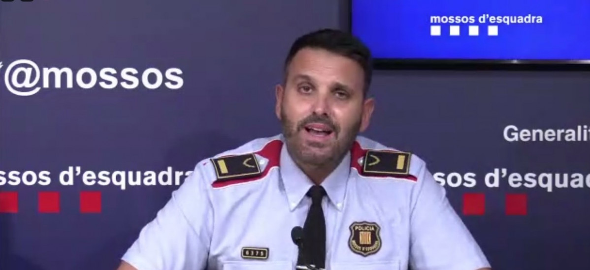 El jefe de la División de Investigación Criminal de los Mossos d'Esquadra de Barcelona, el inspector Josep Naharro