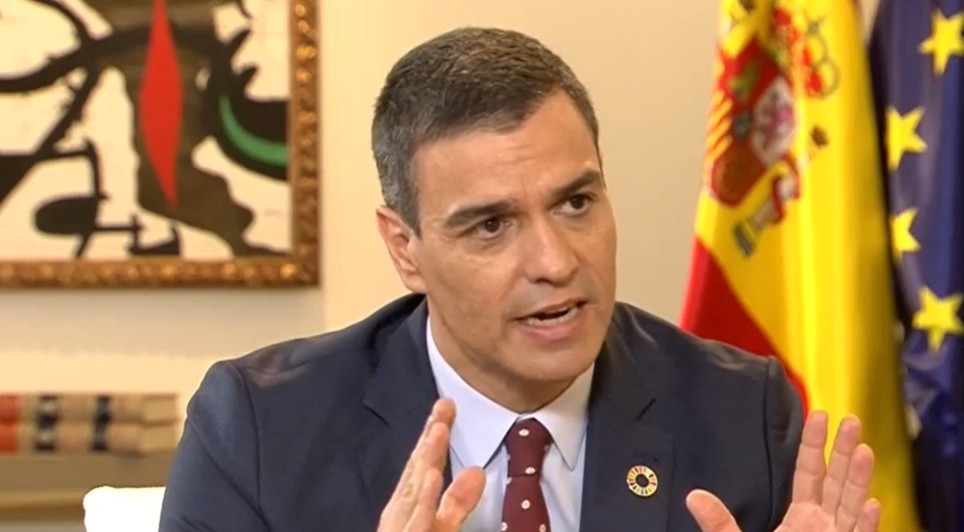 Archivo - Entrevista al presidente del Gobierno, Pedro Sánchez