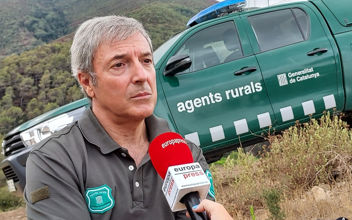 El jefe de Agentes Rurales en el Vallès Oriental (Barcelona), Enric Mayà.