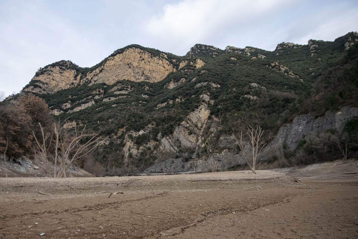 Inmediaciones del pantano de La Baells, en Bergadá, Barcelona, Catalunya