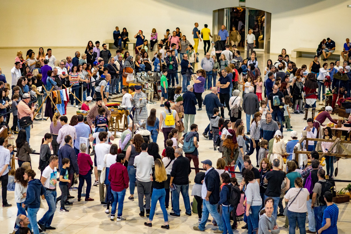 EuropaPress 1619941 catalunya unas 200000 personas asisten nit dels museus mas concurrida