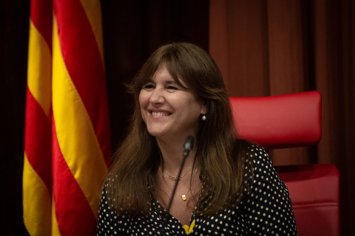 Archivo - La presidenta suspendida del Parlament, Laura Borràs. ARCHIVO.