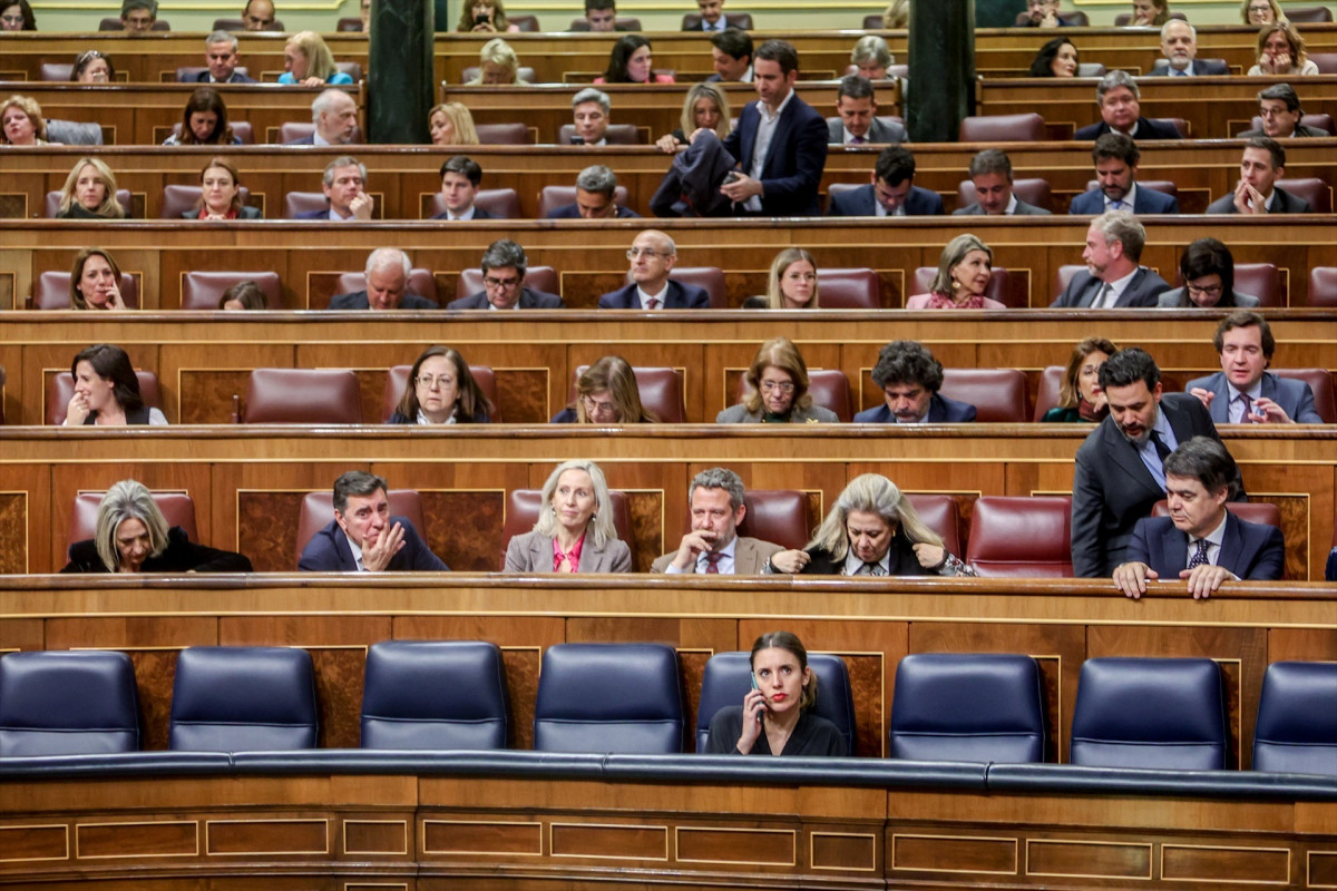 EuropaPress 5037832 ministra igualdad irene montero sesion plenaria congreso diputados marzo