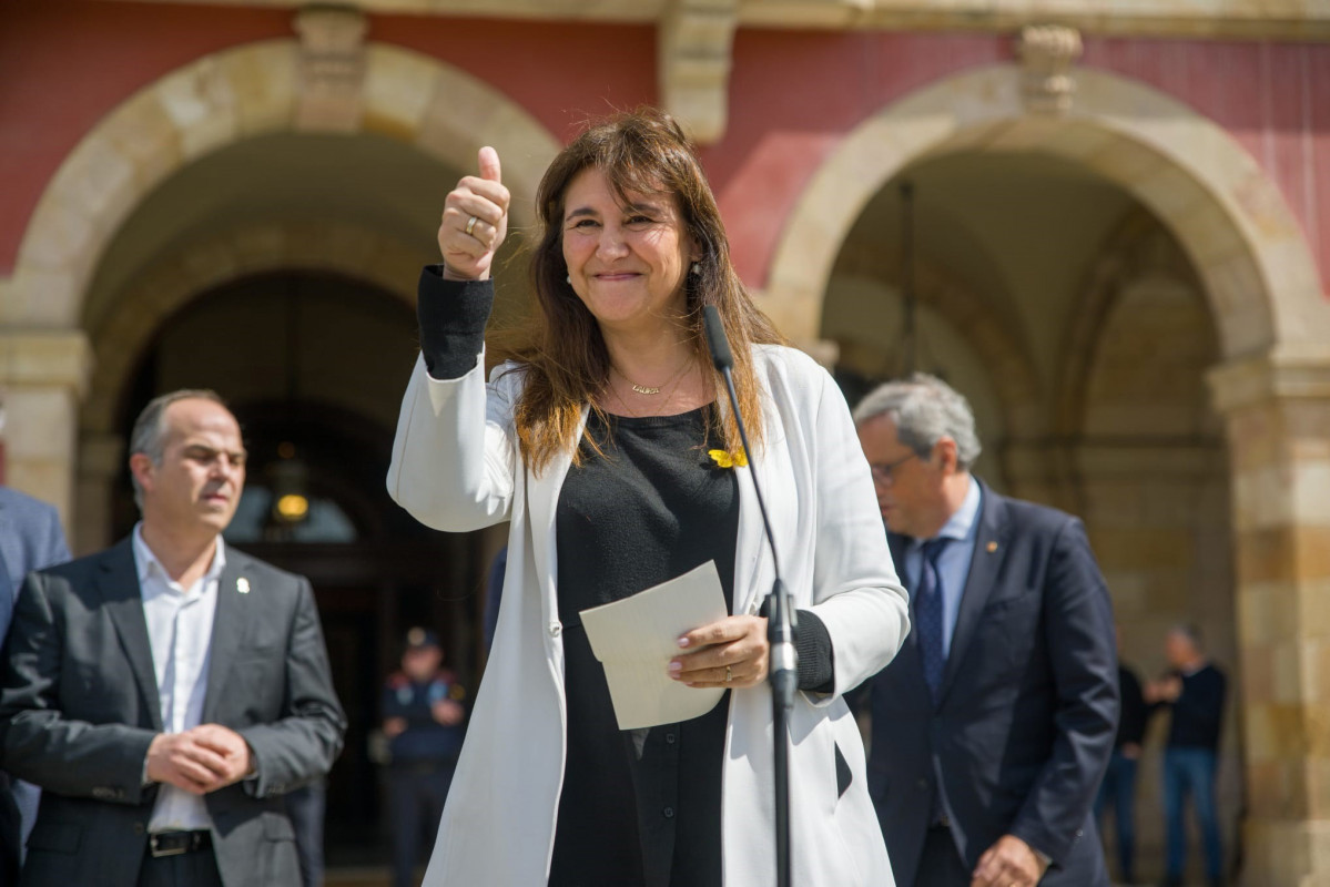 La preisdenta de Junts, Laura Borràs