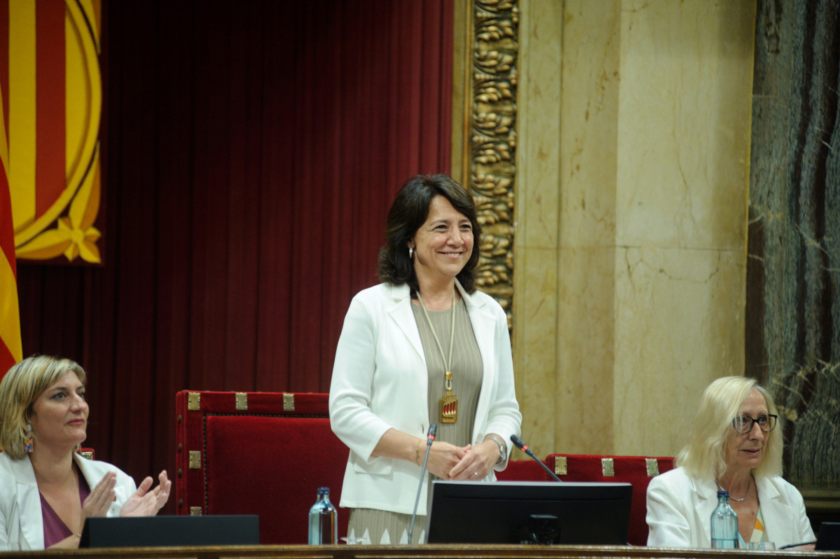 La presidenta del Parlament, Anna Erra